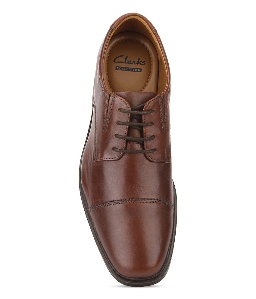 clarks tilden brown