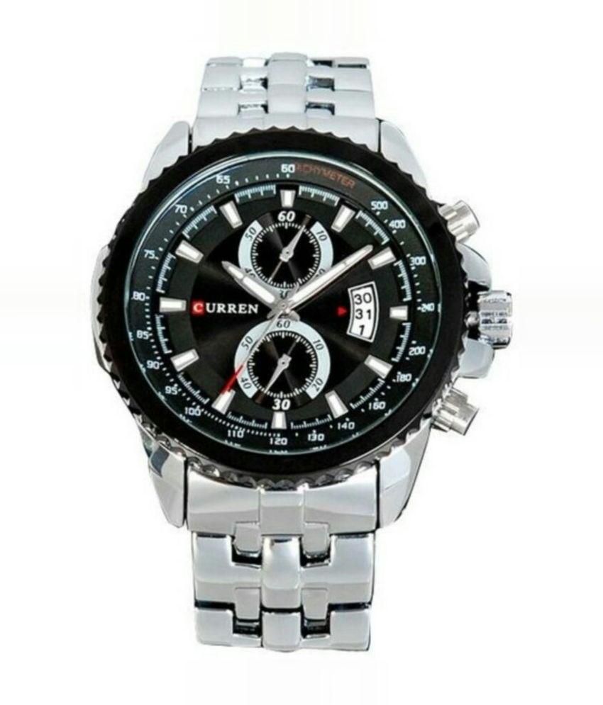 Curren Silver Analog Watch - Buy Curren Silver Analog Watch Online at ...