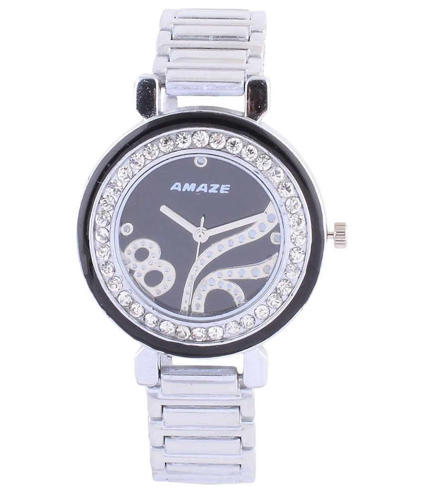 Amaze Silver Analog Watch Price in India: Buy Amaze Silver Analog Watch ...