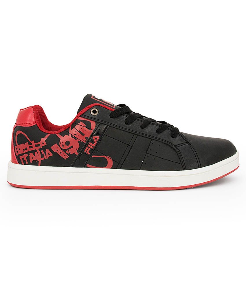 fila black lifestyle shoes