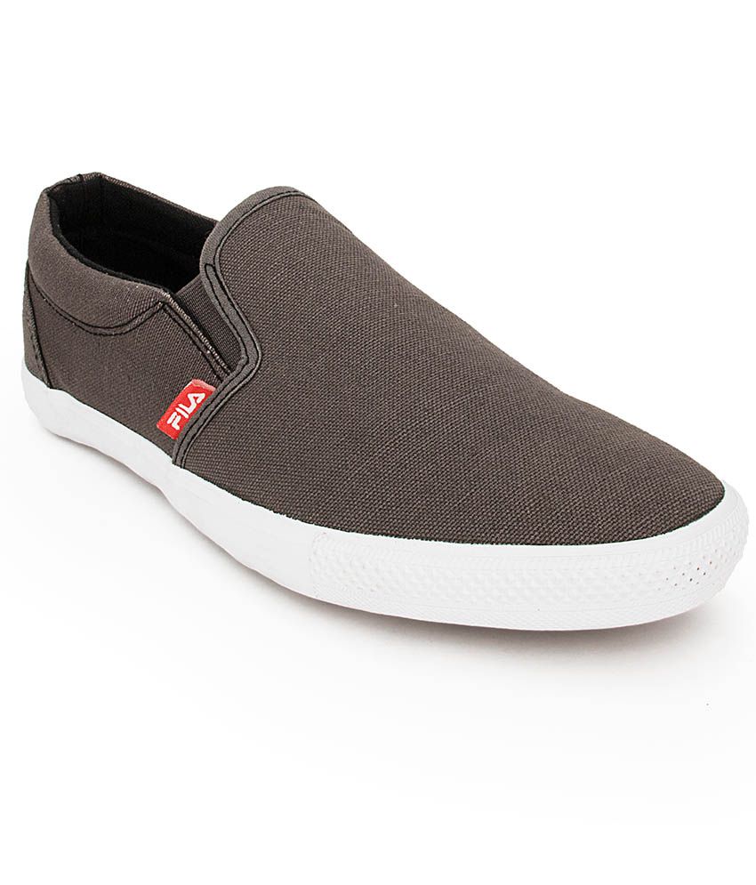 Fila Brown Canvas Shoes - Buy Fila Brown Canvas Shoes Online at Best ...