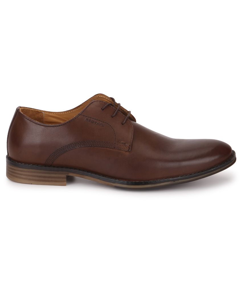 Red Tape Brown Formal Shoes Price in India- Buy Red Tape Brown Formal ...