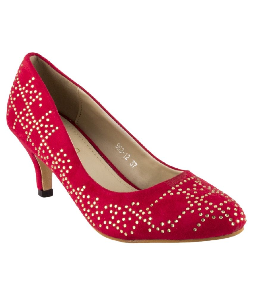 Pinq Chiq Pink Cone Heels Price In India Buy Pinq Chiq Pink Cone Heels Online At Snapdeal