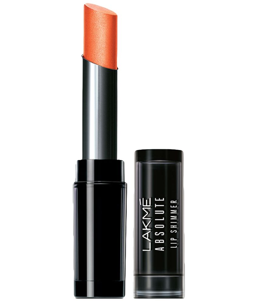 Lakme Absolute Orange Glitz Illuminating Lip Shimmer 3.6