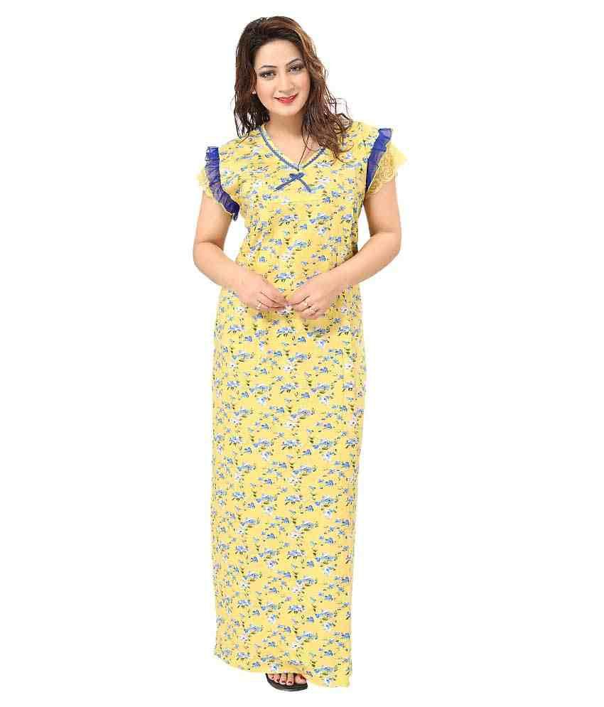 snapdeal cotton nighty