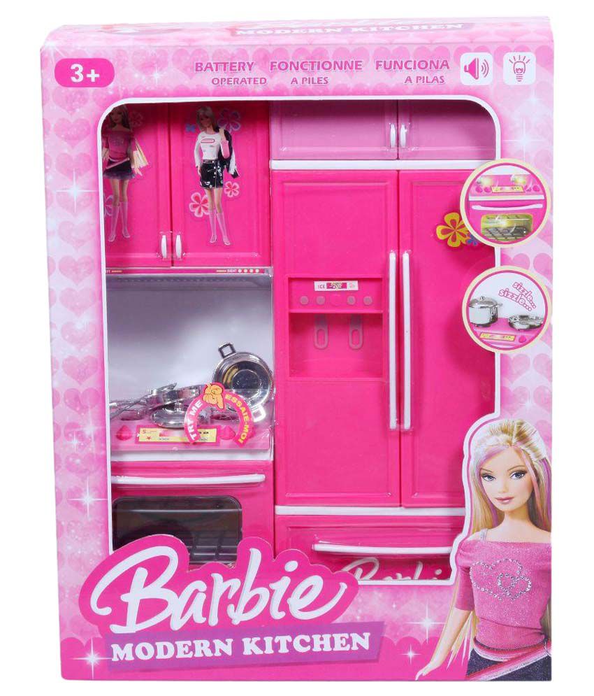 Dream Deals Pink Barbie  Kitchen  Set  Buy Dream Deals Pink 