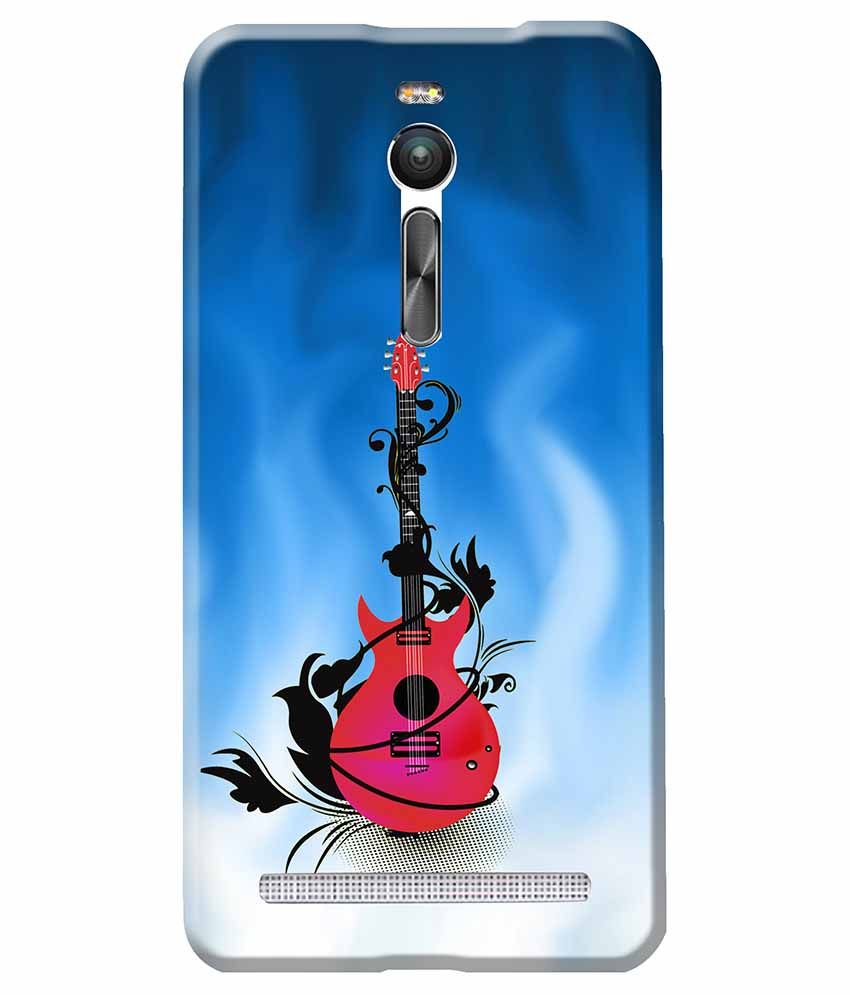 Kanvas Cases Hard Shell Printed Back Cover For Asus Zenfone 2