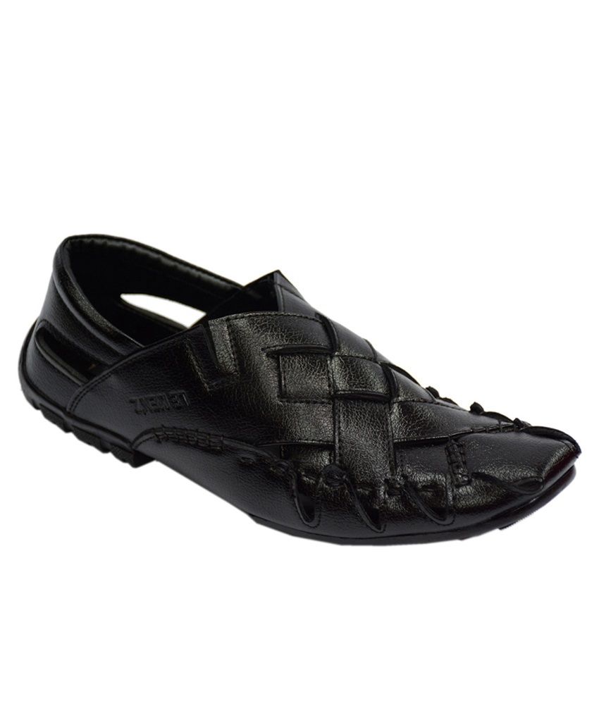 black mojari for man