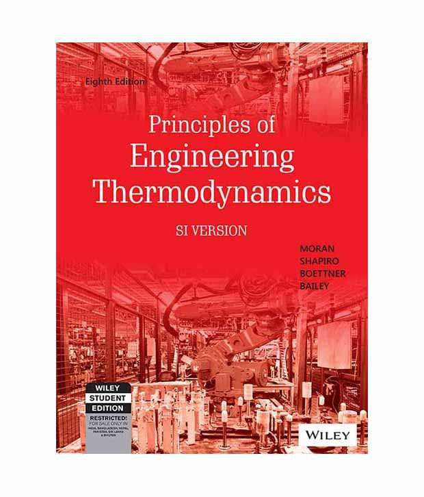 Fundamentals Of Engineering Thermodynamics 8th