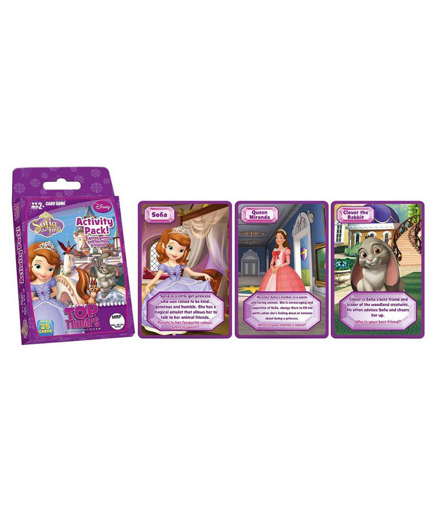 Sofia The First Top Trumps Activity Pack Game 