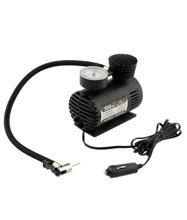     			Cubee Black Air Compressor Leo Car Air Pump