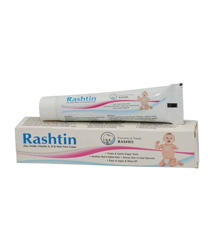Healthvit Rashtin Diaper Rashes and Red Skin Cream 15 gm (Pack of 4
