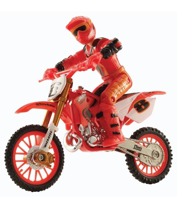 hot wheels bike with rider