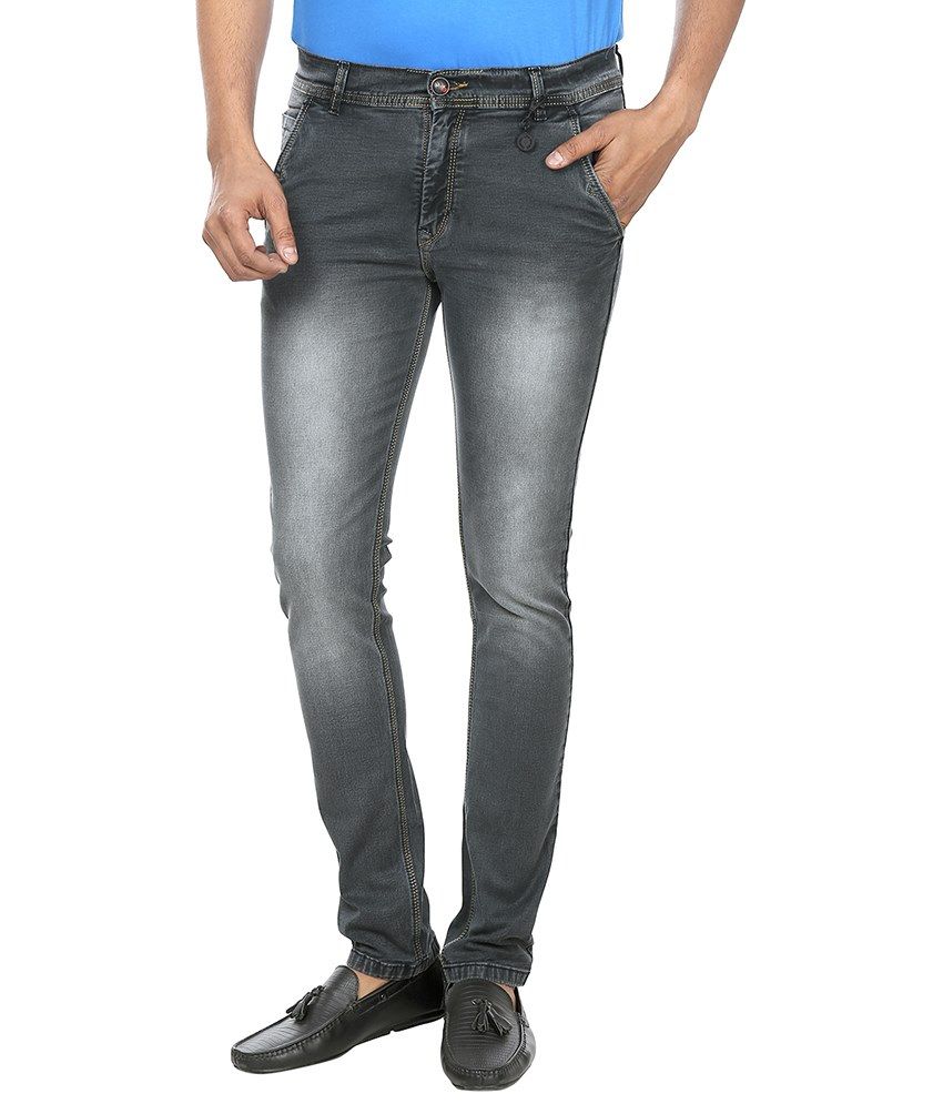 grey slim fit jeans