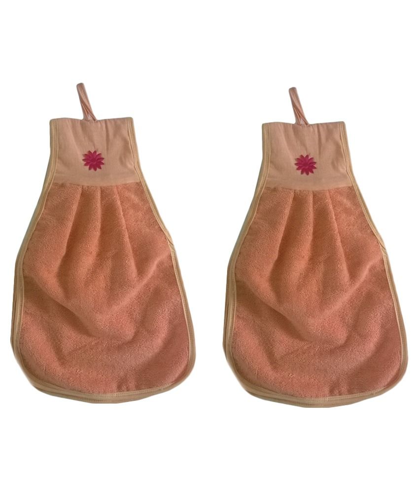 Reliant Textiles Orange Cotton Hand Towel Pack of 5 Buy Reliant