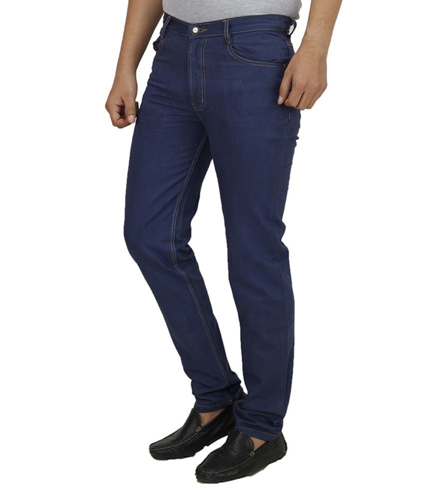 Koutons Blue Slim Fit Jeans - Buy Koutons Blue Slim Fit Jeans Online at ...