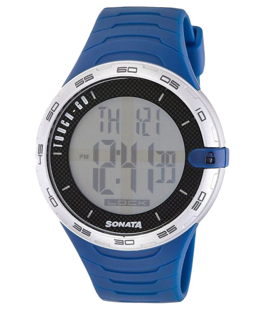 how to set sonata digital watch time