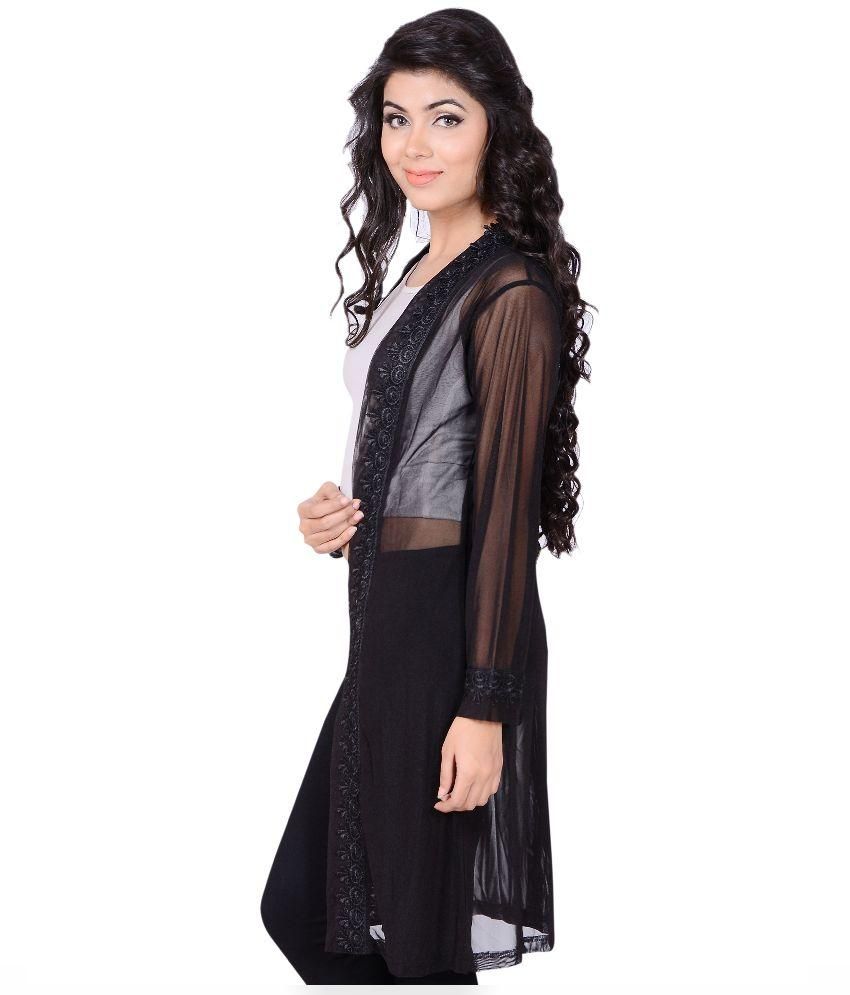 net shrug suit design