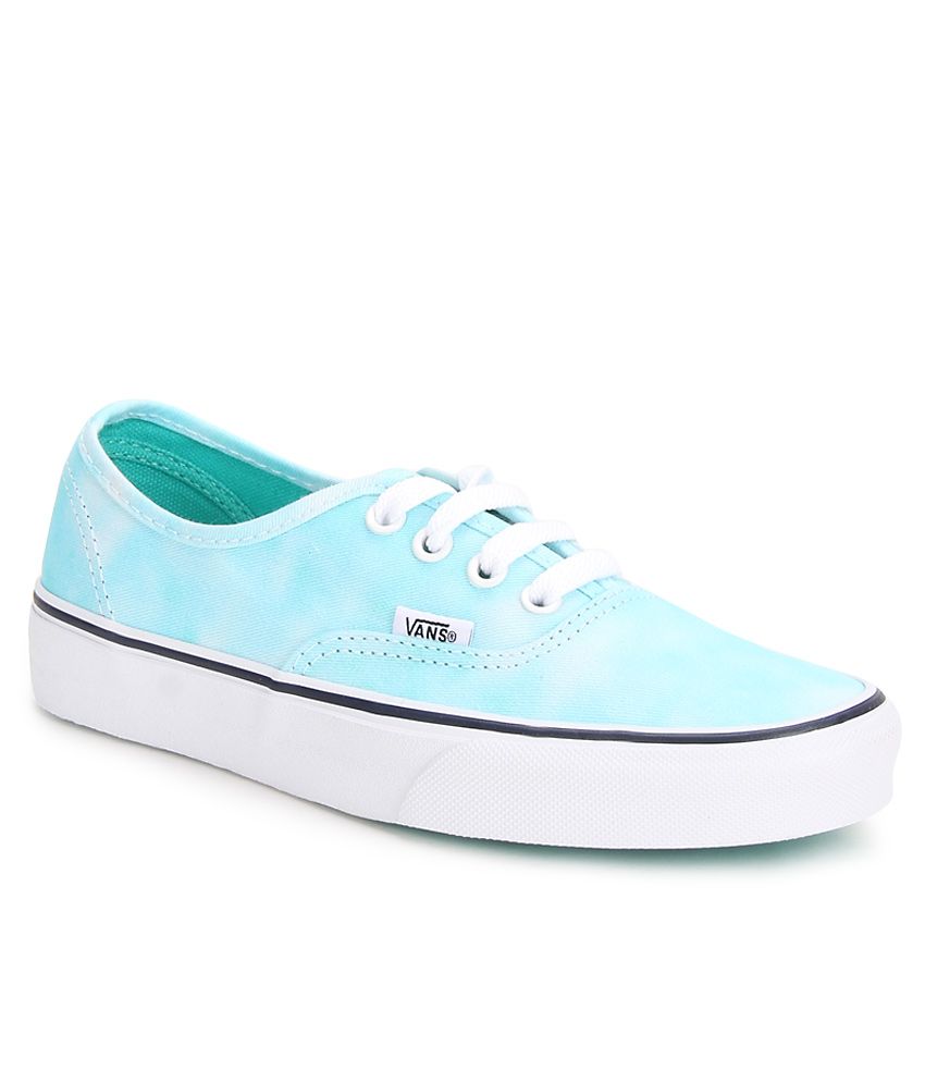 light turquoise vans