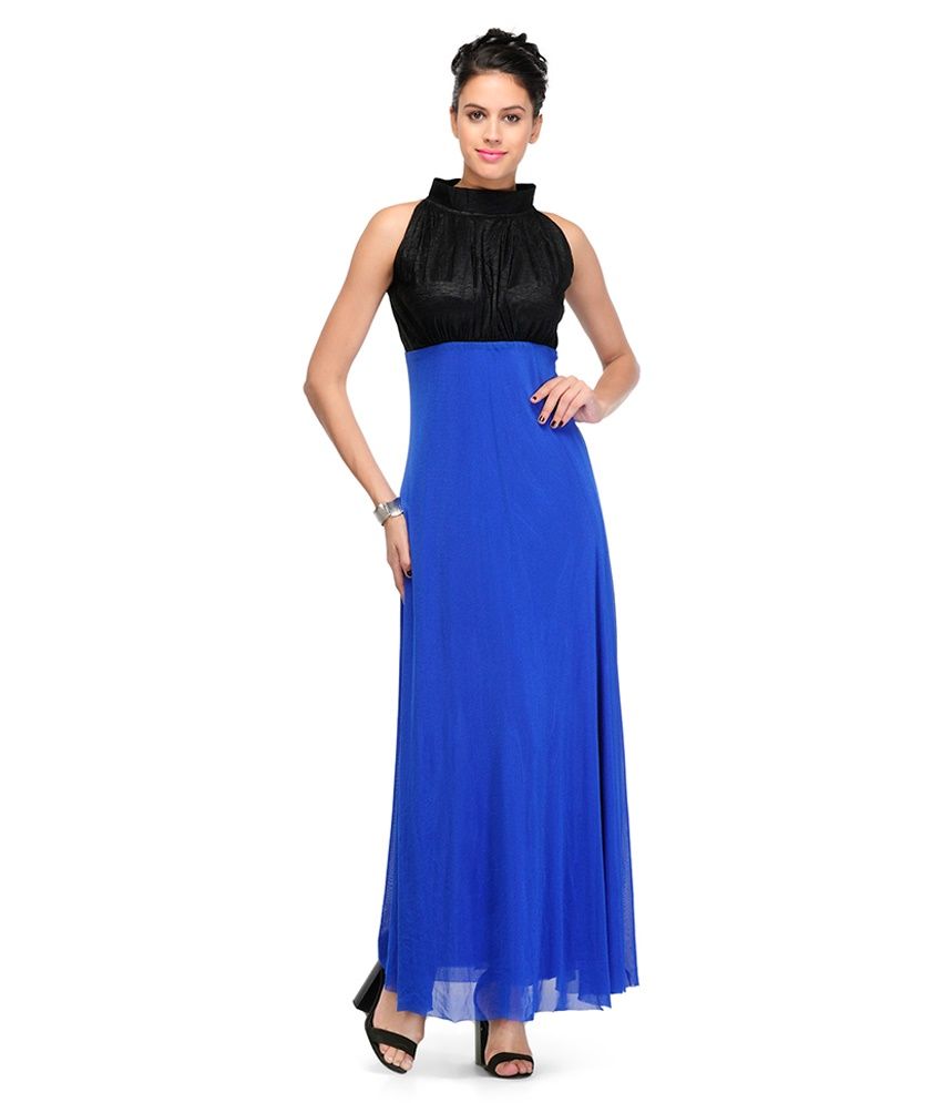 Giftvalley Blue Viscose Dresses Buy Giftvalley Blue Viscose Dresses