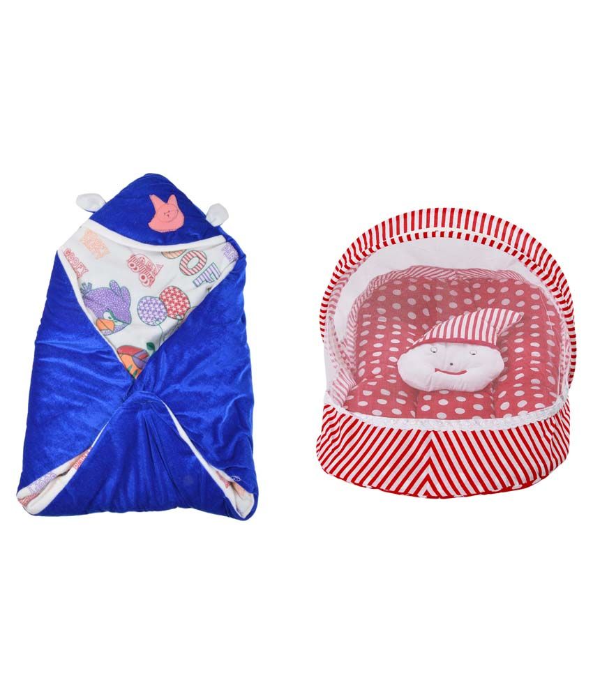 RSO Baby Bedding Mosquito Net & Reversable Baby Wrap Set Of 2 Buy RSO