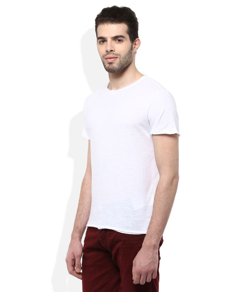 Gas White T Shirt Buy Gas White T Shirt Online At Low Price Snapdeal Com