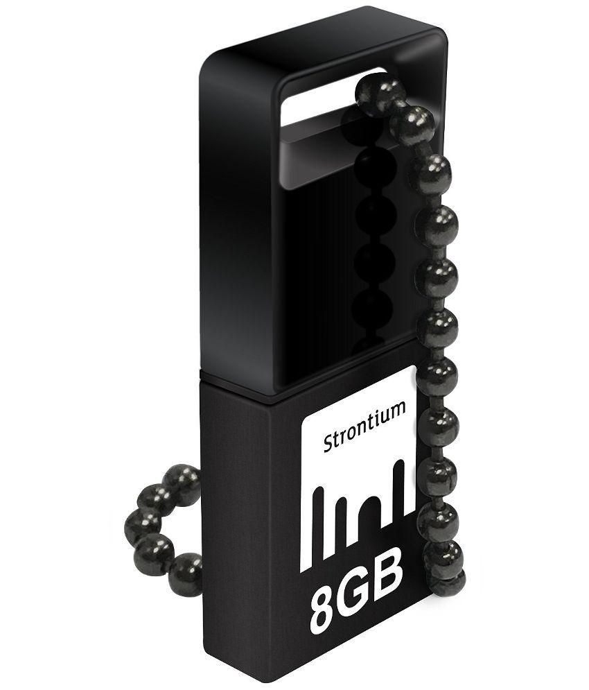     			Strontium Nitro SR8GBBOTG2Z 8GB USB OTG Pen Drive - Black