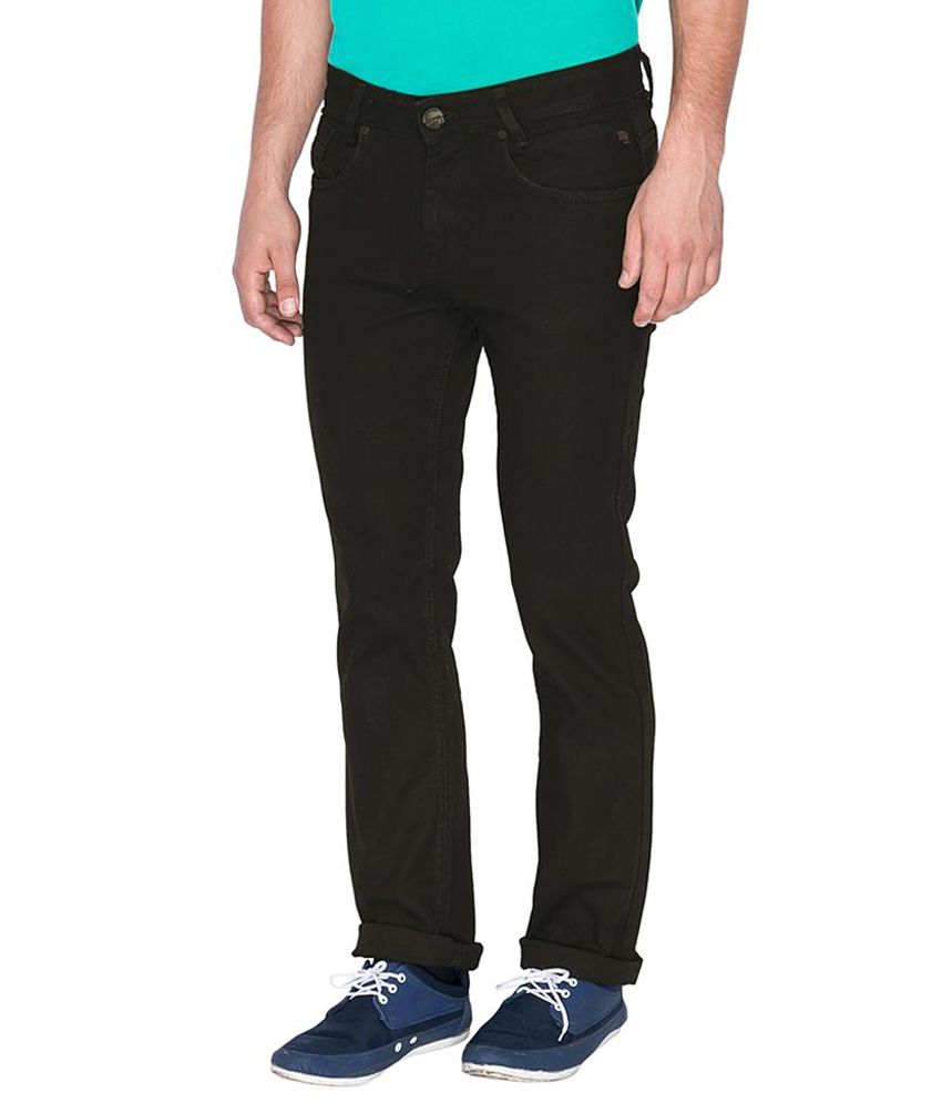 Mufti Black Regular Fit Jeans - Buy Mufti Black Regular Fit Jeans ...