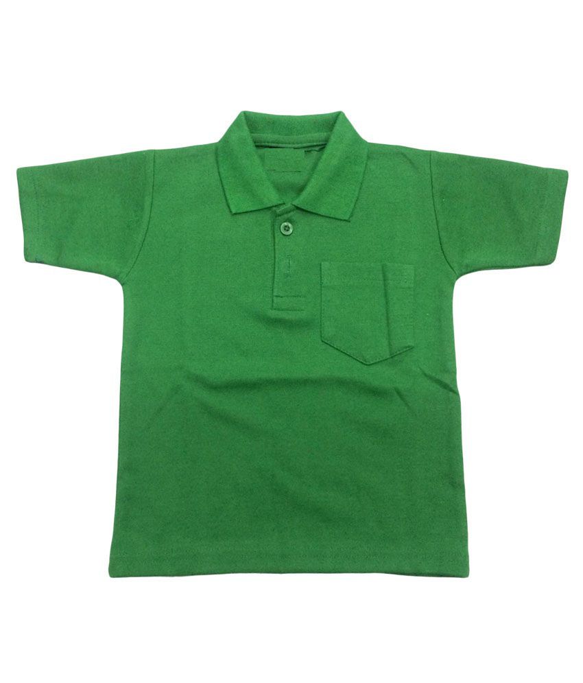 Shiva School Uniforms Green Acrylic Polo T Shirt - Buy Shiva School ...