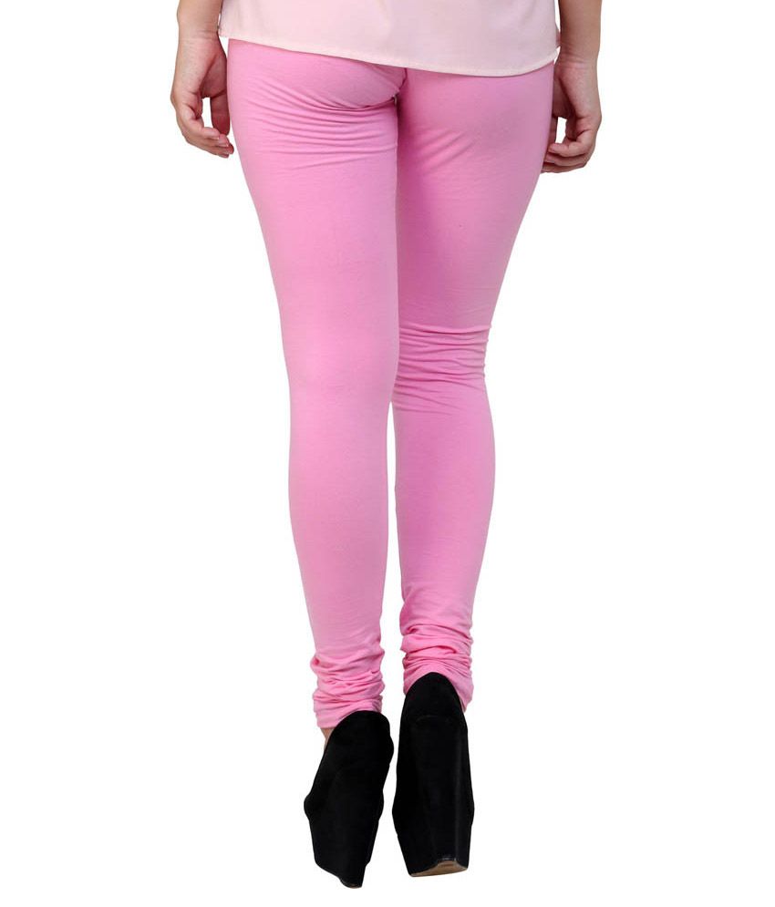My Fair Ledy Pink Cotton Leggings Price 