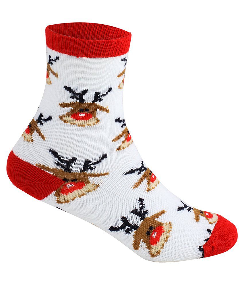 Supersox Multicolour Cotton Full Length Socks Pair Of 6 For Kids: Buy ...