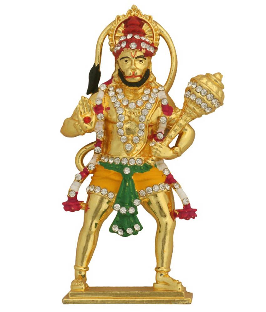     			Divine Gifts & Artificial Jewellery - Lord Hanuman Brass Idol