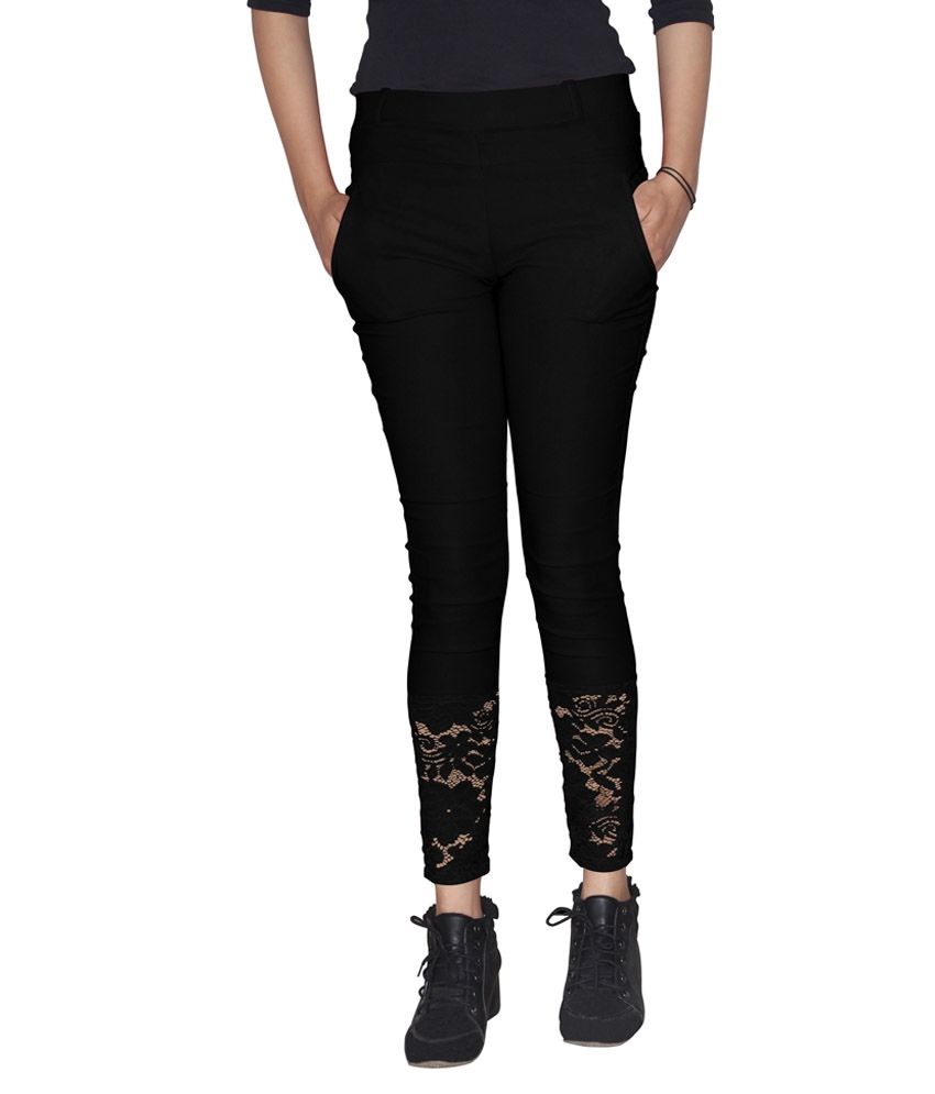 Ally The creations Black Net Jeggings 