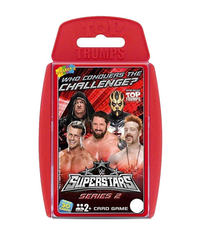 Top Trumps WWE Super Star Series 2 Super Deluxe - Red - Buy Top Trumps ...