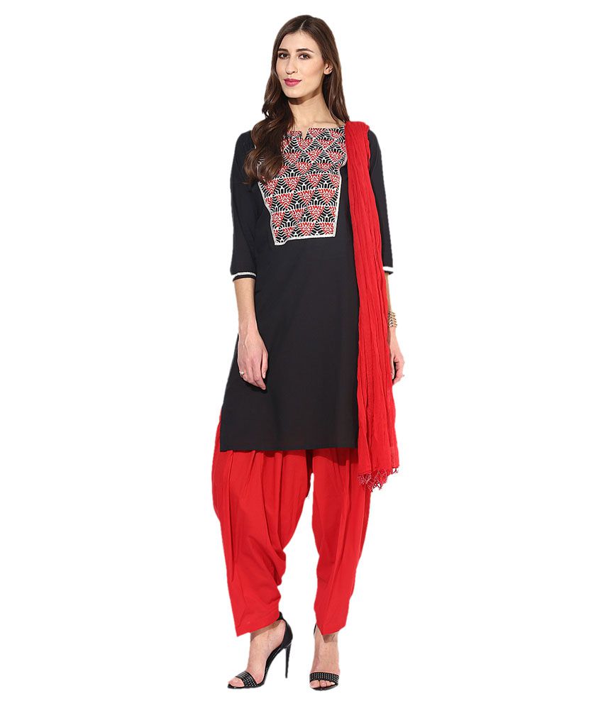 Jaipur Kurti Cotton Kurti With Patiala - Stitched Suit - Buy Jaipur ...