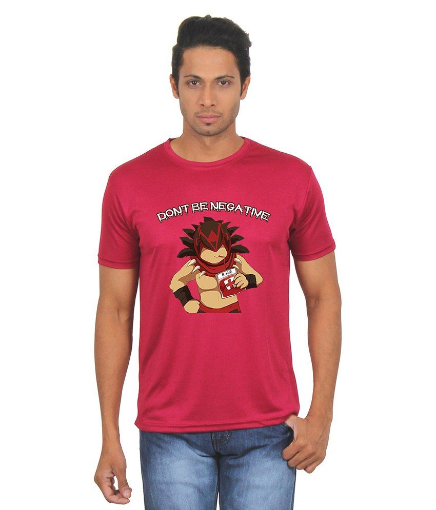 FanIdeaz Maroon Round T Shirts - Buy FanIdeaz Maroon Round T Shirts Online at Low Price 