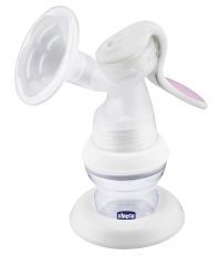 Chicco White Silicon Manual Breast Pump