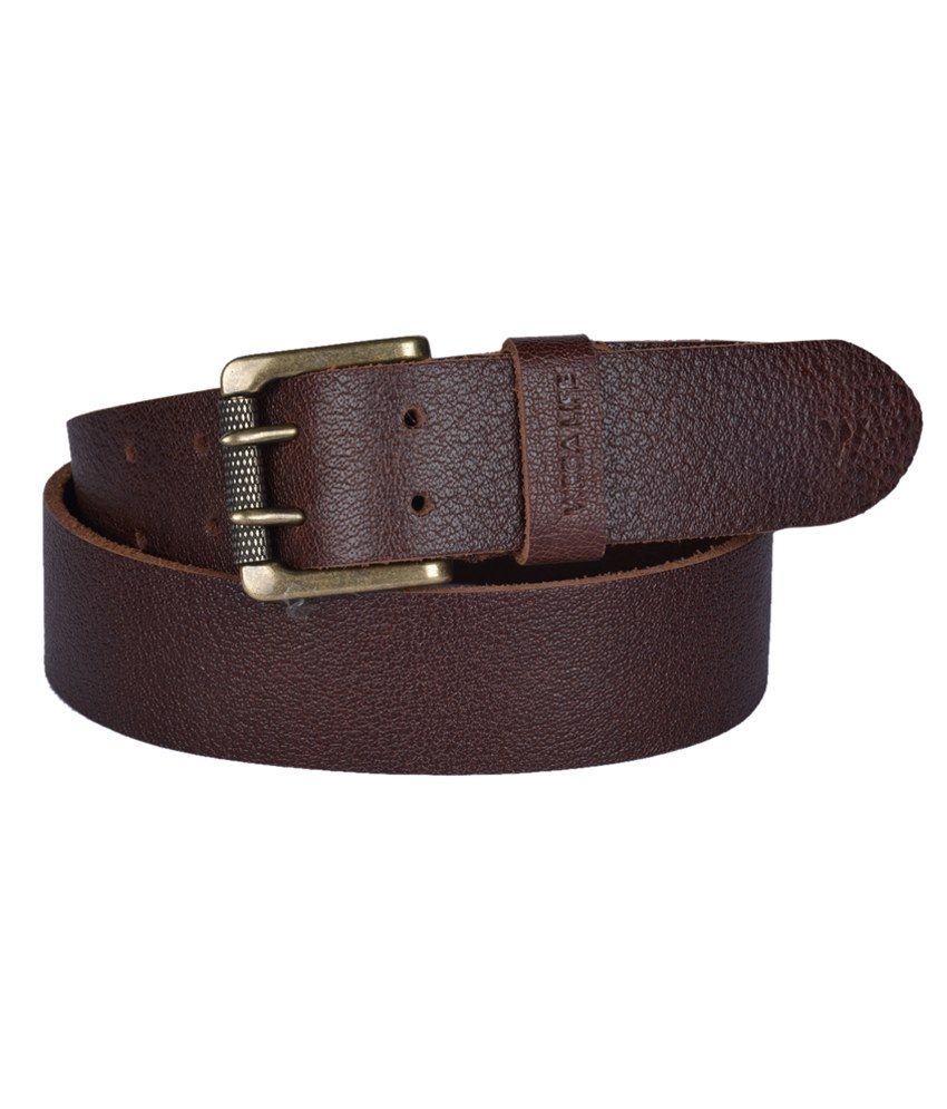 Damochi Brown Belt For Men: Buy Online 