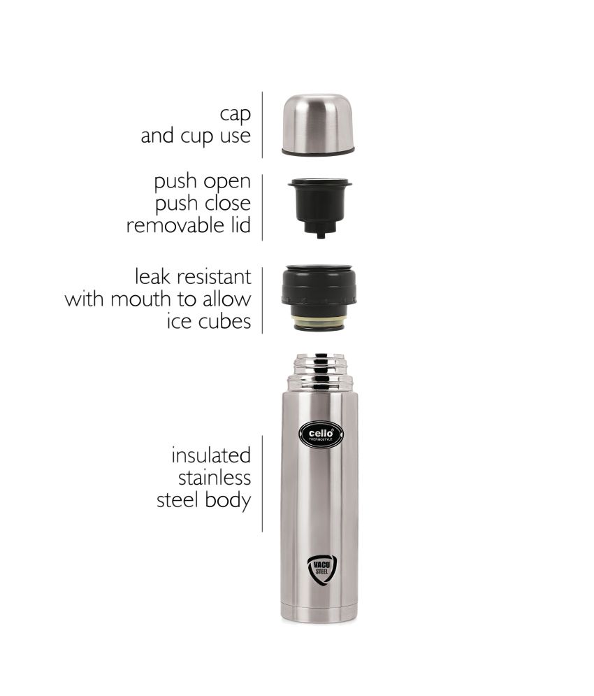 cello steel thermos