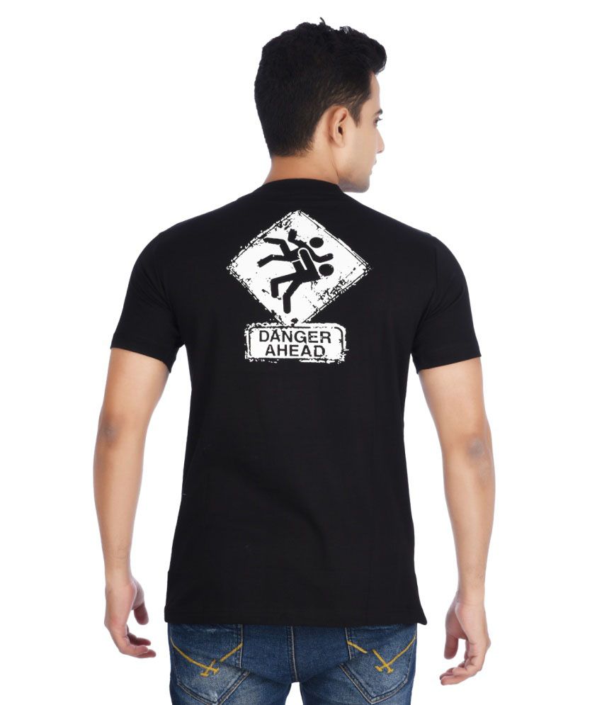 attitude t shirt black