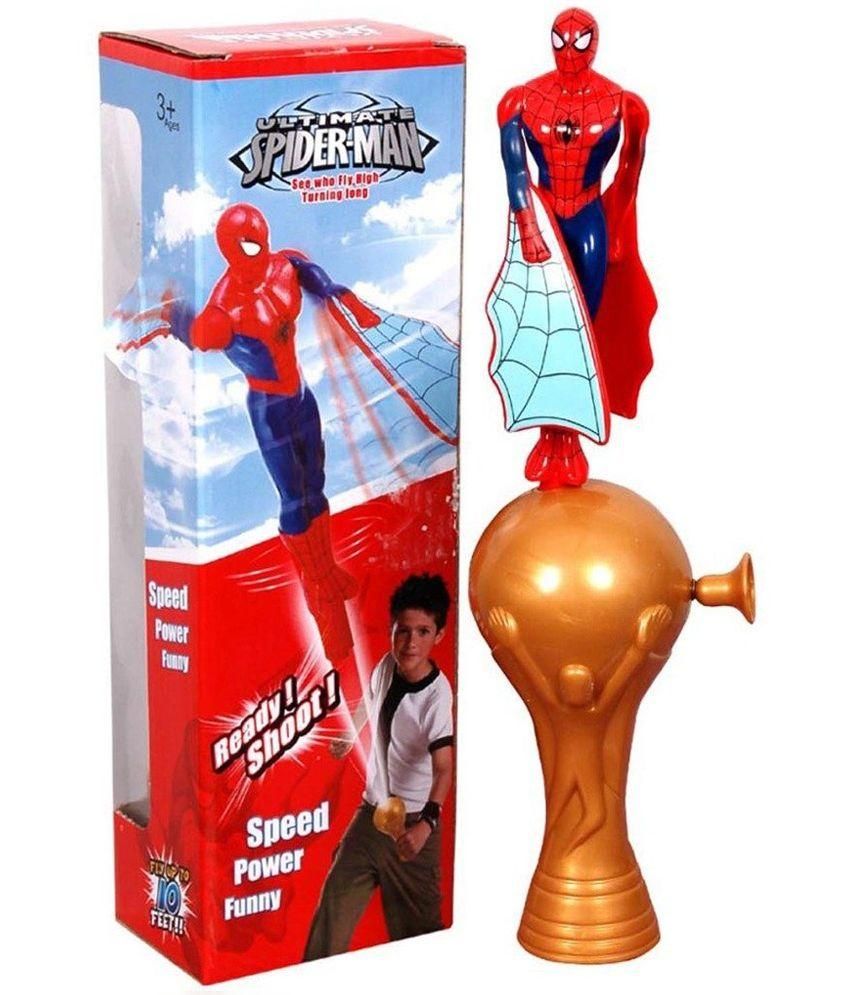 others red and blue plastic spiderman flyer action toy buy others spiderman flyer