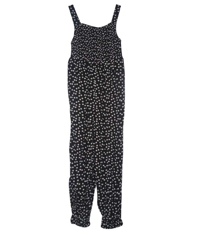 Invention Black Polyester Jumpsuit - Buy Invention Black Polyester ...