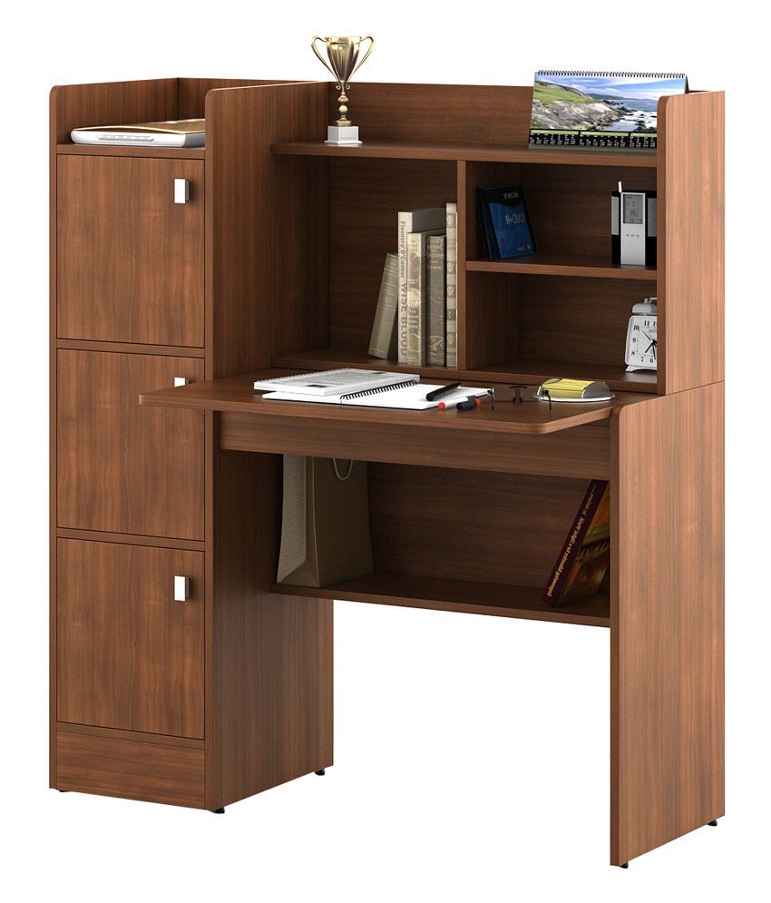 Kosmo Study Table in Brown Buy Kosmo Study Table in 