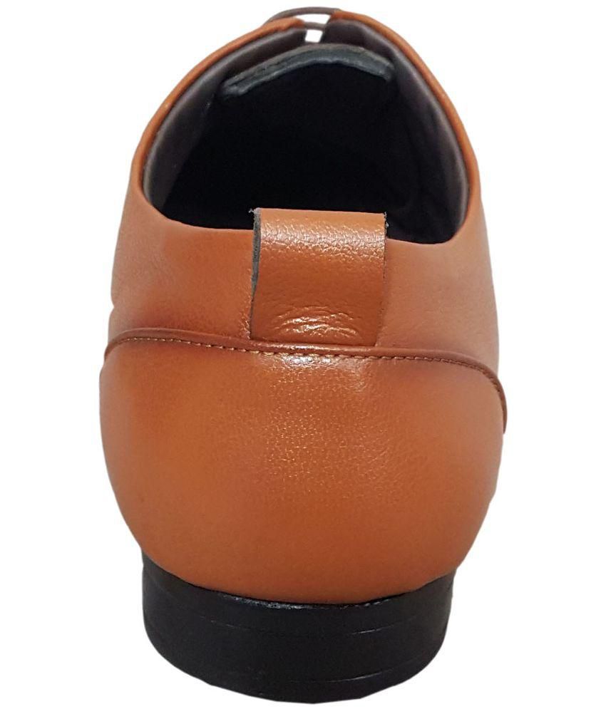 VOV Tan Formal Shoes Price in India- Buy VOV Tan Formal Shoes Online at ...