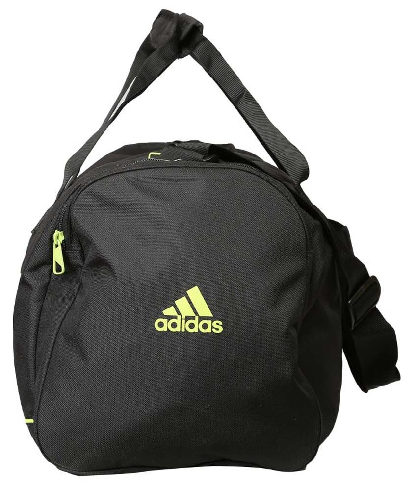 Adidas Black Polyester Duffle Bag Buy Adidas Black Polyester Duffle