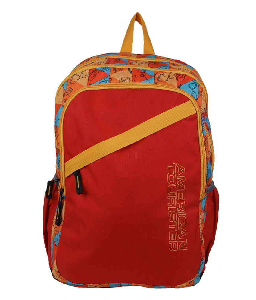 American Tourister red Backpack - Buy American Tourister red Backpack ...