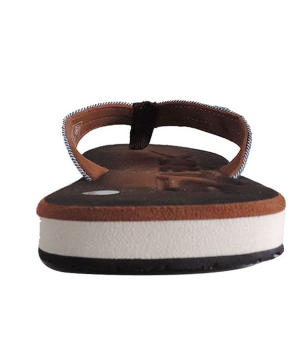 sparx slippers brown