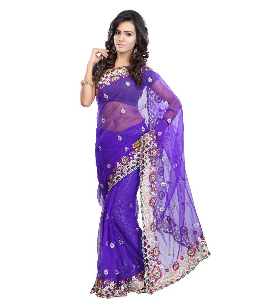 party wear sarees snapdeal