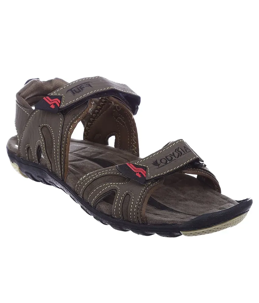 Odyssia Men Brown Sandals - Buy Brown Color Odyssia Men Brown Sandals Online  at Best Price - Shop Online for Footwears in India | Flipkart.com