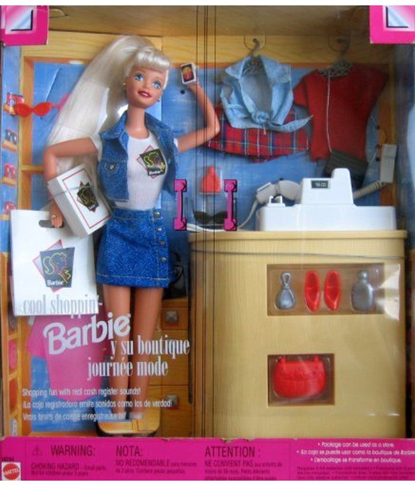 cool shoppin barbie